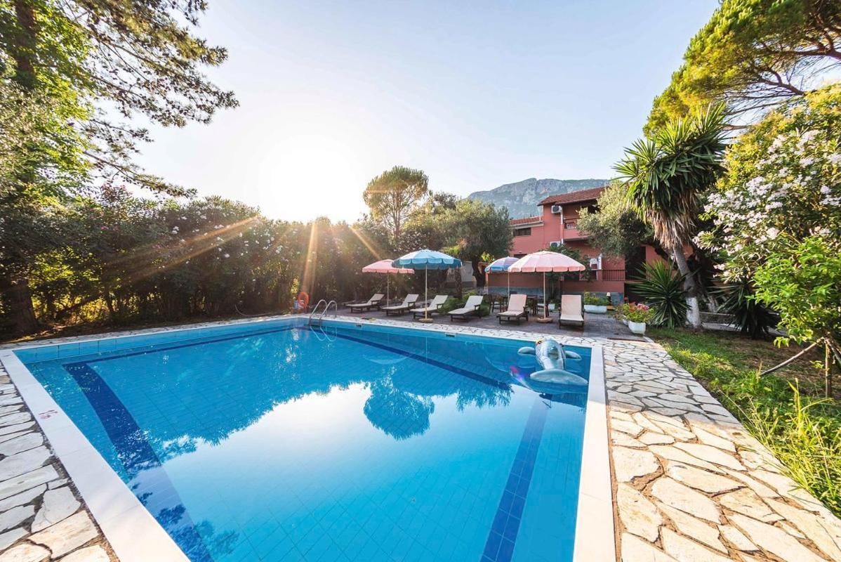 Mimosa Apartments With Pool Paleokastritsa Exteriér fotografie